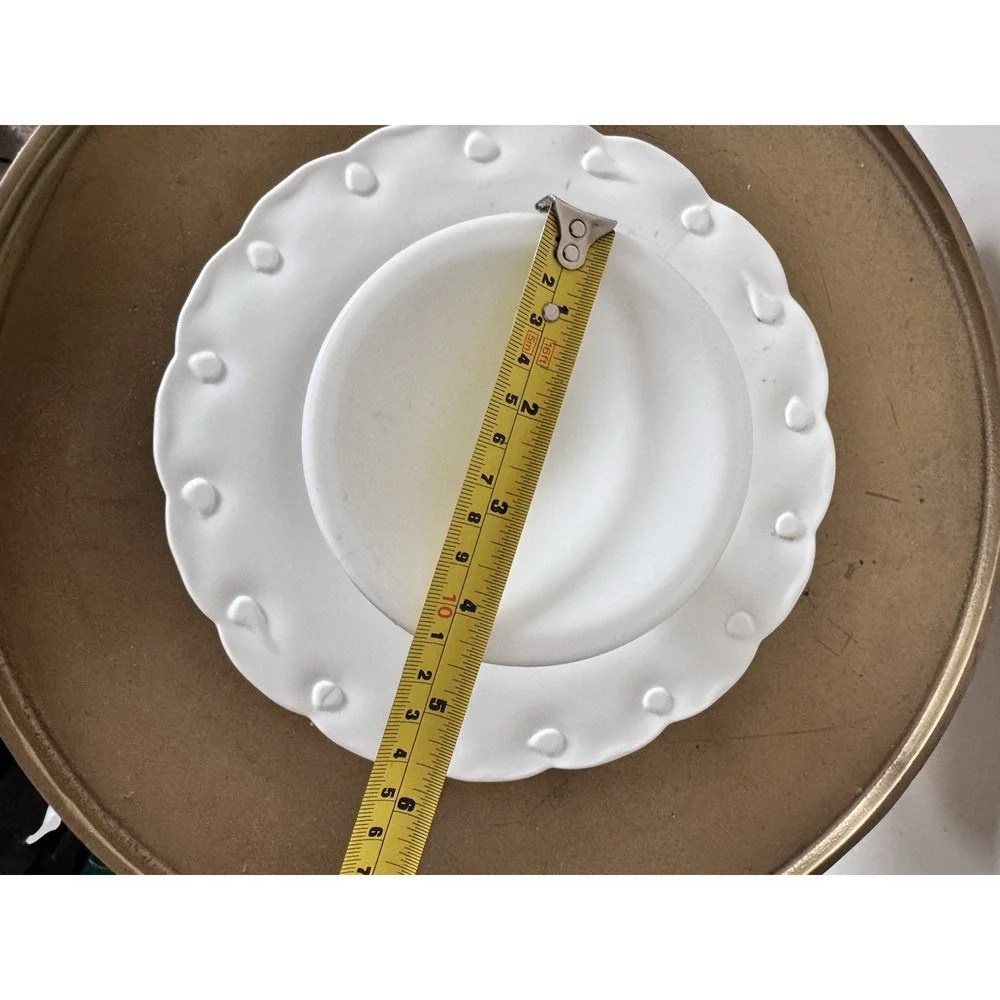 Indiana Milk Glass Cake Plate Vintage Antique Cottage Grandma Granny